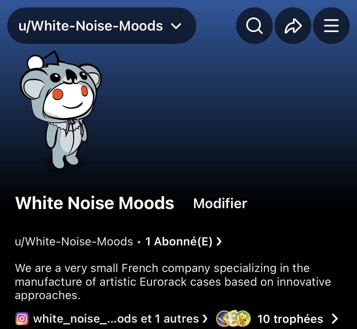 White Noise Moods est maintenant sur Reddit !